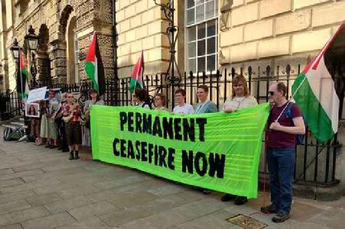 Bath calls for ceasefire in Gaza after months of protest
