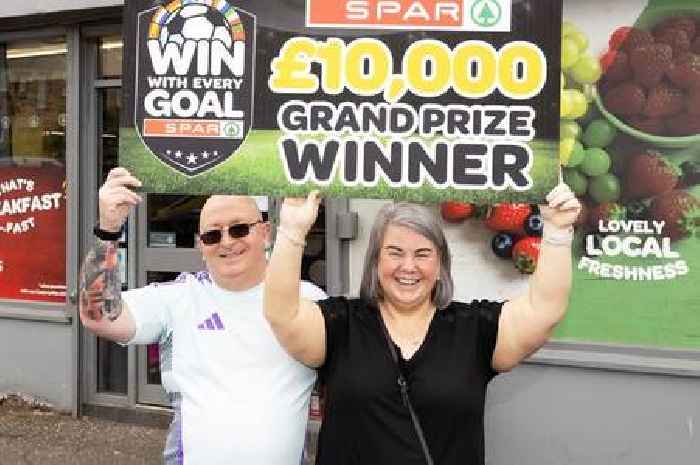 Kilmarnock man scoops grand prize in SPAR competition