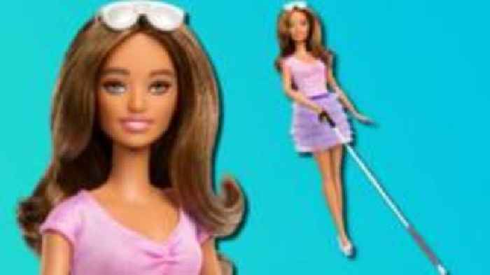 First ever 'Blind Barbie' doll released