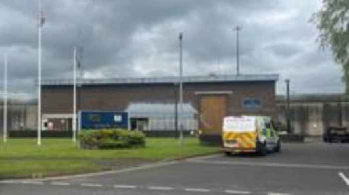 Police officer stabbed at high security prison
