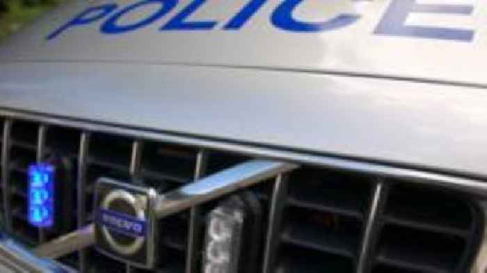 Four in hospital after M8 crash with police vehicle