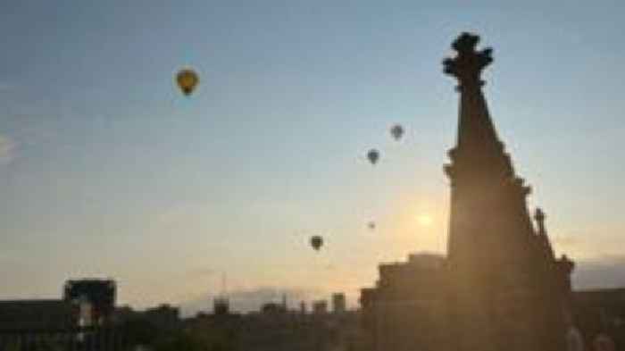Countdown to Balloon Fiesta begins with sunrise ascent