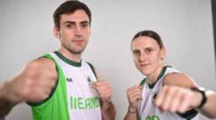 Who are the 10 Ireland boxers going for Olympic gold?