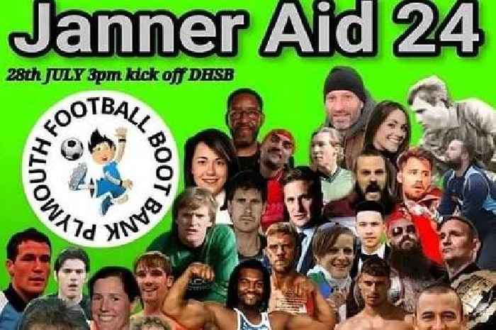 Janner Aid 24: Ex-Plymouth Argyle players lined up for celebrities' match