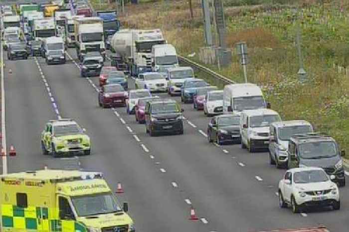 Live A14 traffic updates today as crash leaves three lanes closed in Cambridgeshire