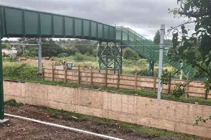 New railway bridge to open over busy line in Cardiff