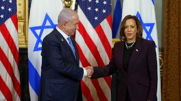 'I will not be silent' over suffering in Gaza, Kamala Harris says after meeting Israeli PM