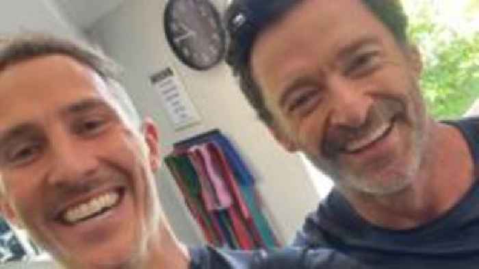 Hugh Jackman shocks gym manager with visit