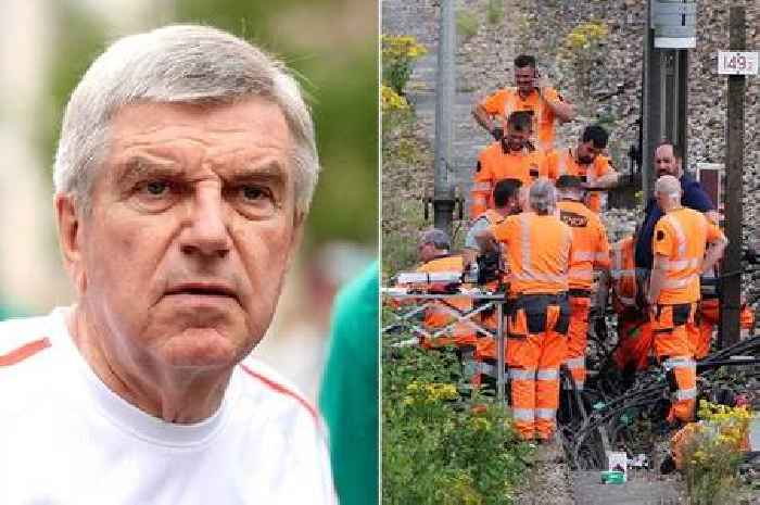 Olympic chief confident Paris Games will be protected after arson attacks