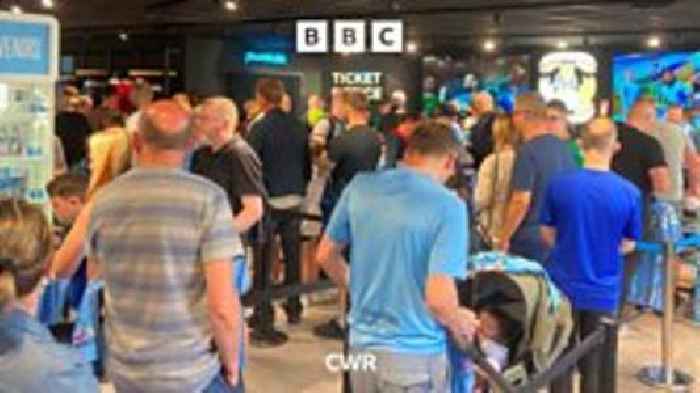 Queues form as Coventry City's new home shirt goes on sale