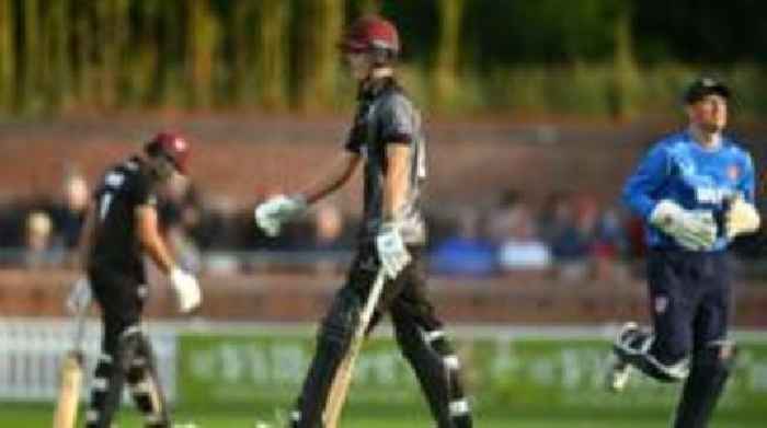 Kent lose to Somerset in One-Day Cup