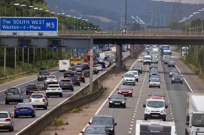 Live: M5 traffic delays as holidaymakers set off on 'frantic Friday'