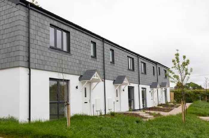 Affordable homes replace 'defective' houses on Cornwall estate