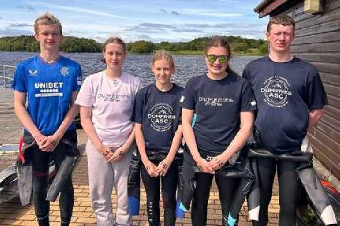 Open water success helps Dumfries Amateur Swimming Club celebrate 60th year