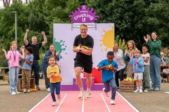 Greg Rutherford champions campaign to boost kid's fruit and veg intake