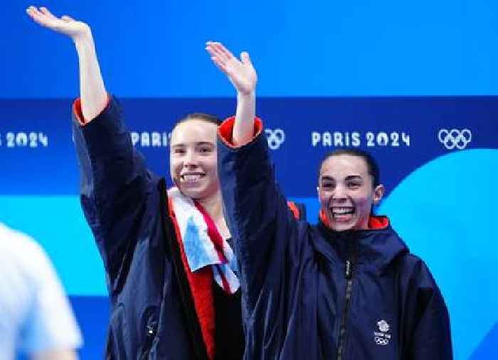 Father of diver ‘incredibly proud’ after pair secure first GB medal at Paris Olympics