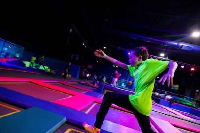 The Essex trampoline park with giant inflatables, disco lights and one-off neon event