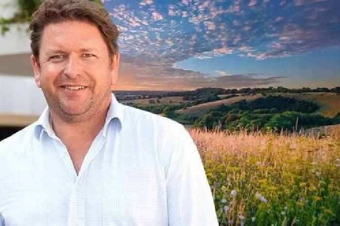 Inside James Martin's cosy life in Hampshire retreat where homes fetch £408,000