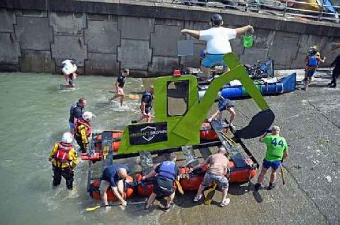 The best pictures from the Mumbles Raft Race 2024