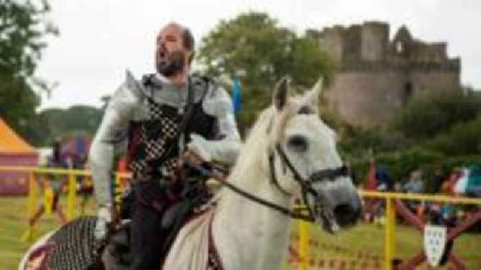 In pictures: Jousting tournament at Caerlaverock