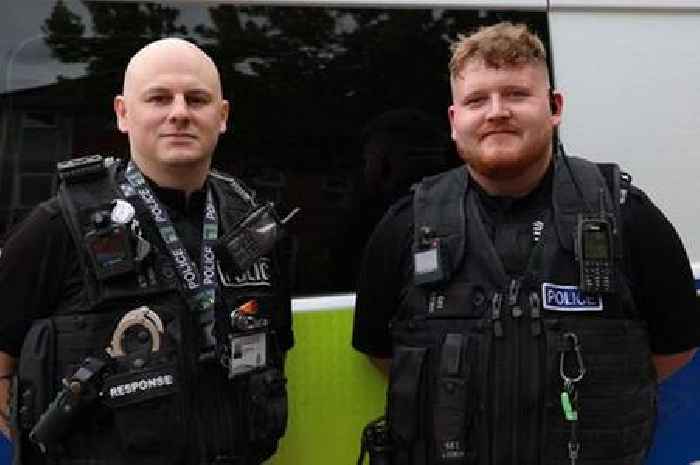 Man who threatened to jump off 15ft bridge over River Trent saved by police