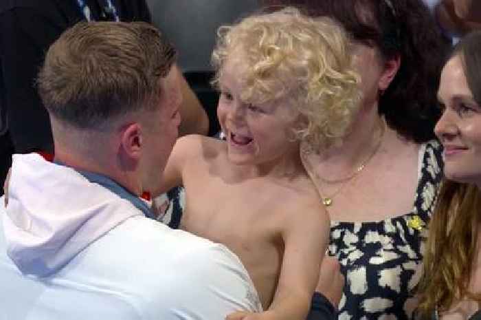 Adam Peaty reveals son's adorable 4-word reaction after missing out on third straight Olympic gold