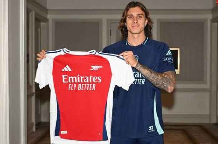 Riccardo Calafiori first words as Arsenal star addresses teammates for first time since £42m move