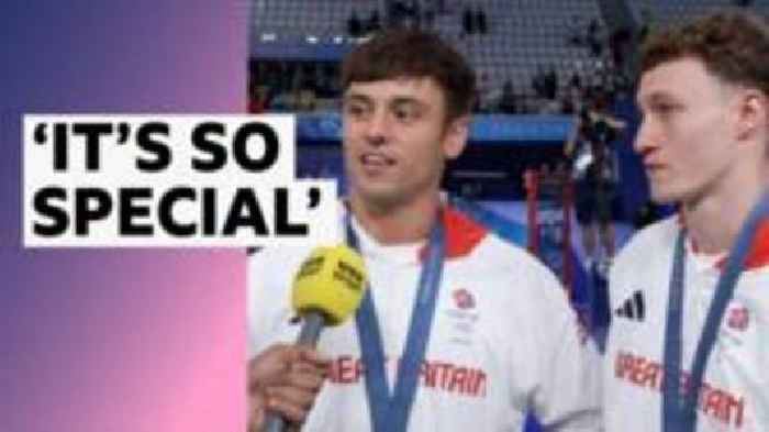 'Its so special' says Daley as his children watch their first Olympics
