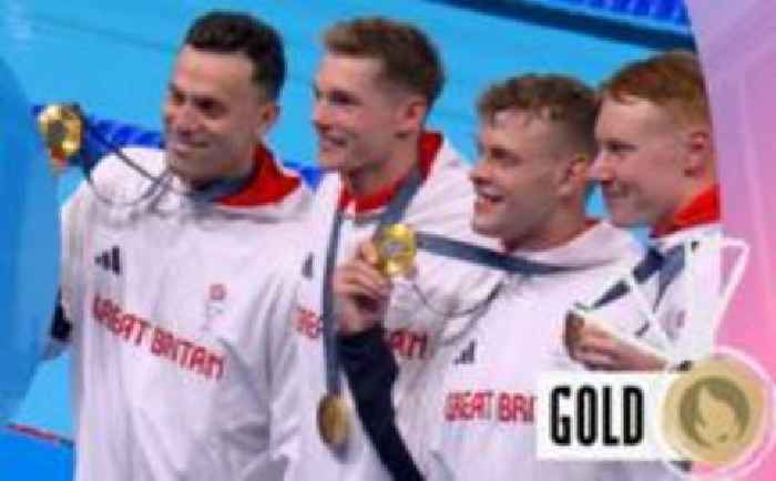 Welsh swimmer shares in relay gold