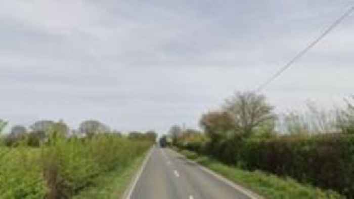 Road closed in both directions after serious crash
