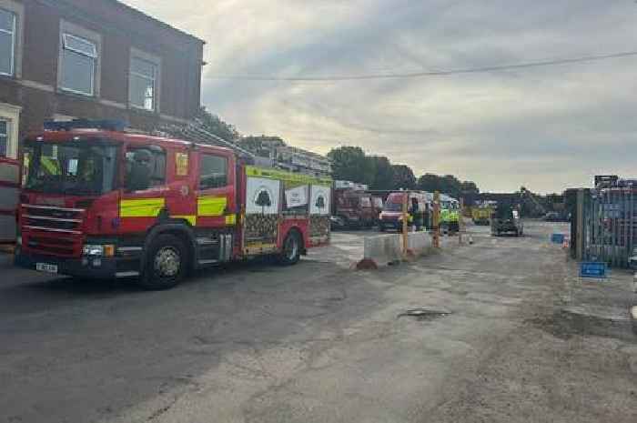 Colwick Loop Road fire: Commander says brigade will be at the scene for 'quite a while'