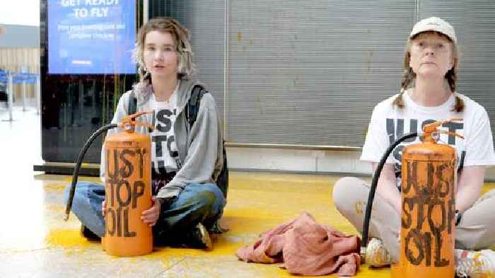 Just Stop Oil protesters arrested at Heathrow