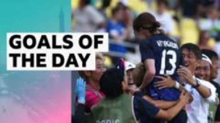 Kitagawa scores 'incredible' free kick - goals of the day