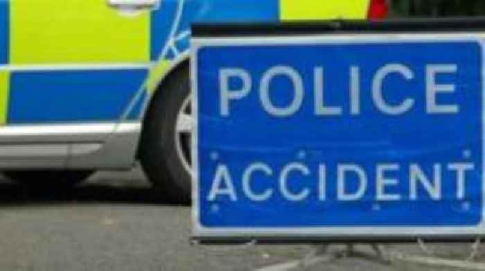 Man, 20s, in hospital after car crashes into trees