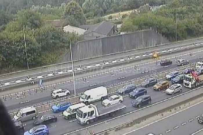 Live M20 Maidstone traffic updates as traffic held after crash involving van and cars