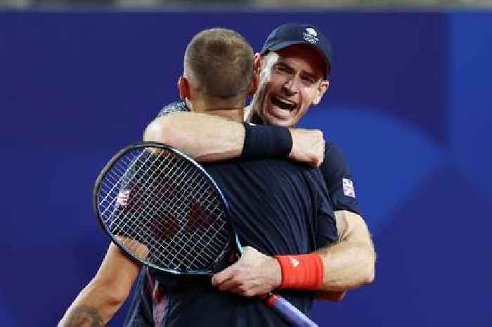 When is Andy Murray and Dan Evans' next match at the Olympics?