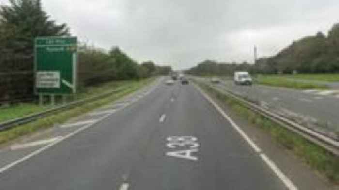 Crash blocks stretch of A38 in Devon