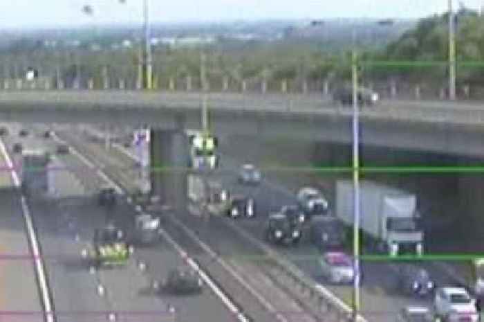 Live A1(M) traffic updates as crash shuts two lanes