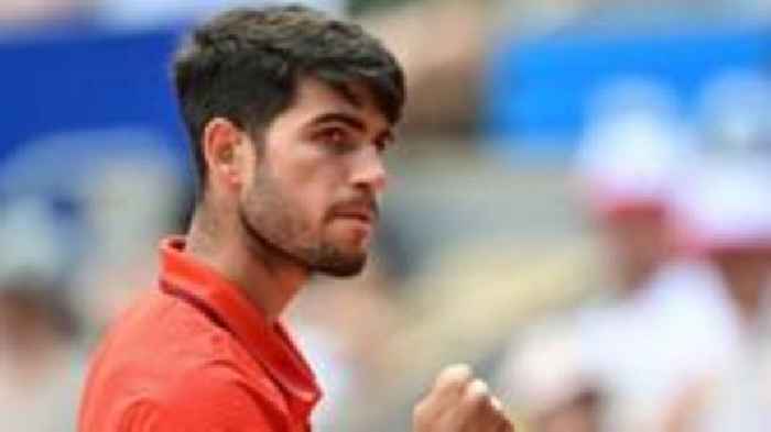 Alcaraz thrashes Auger-Aliassime to reach Olympic final