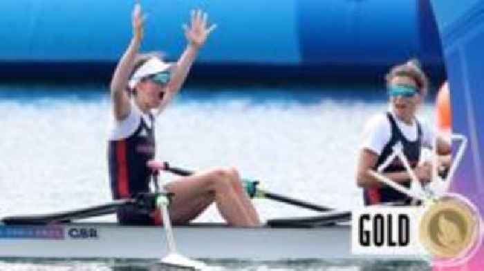 'Champions forever!' - rowing gold for GB's Craig & Grant