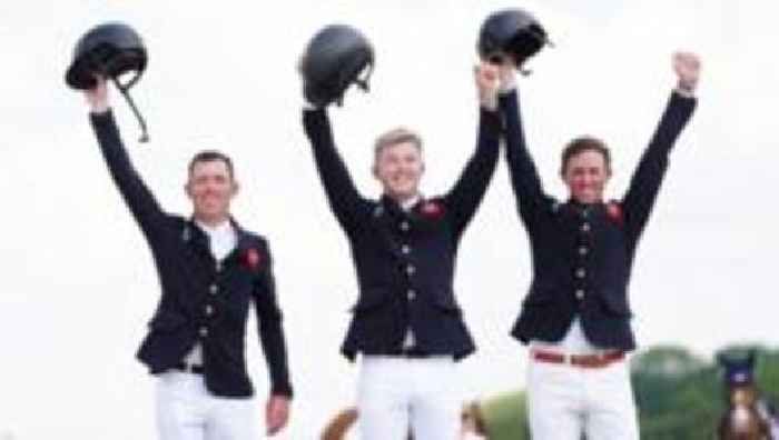 GB win team jumping gold for first time since 2012