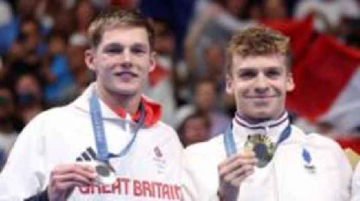 Marchand wins fourth gold as GB's Scott & Proud claim silver