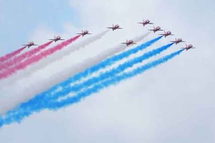 Red Arrows August display schedule including Blackpool Airshow and Canada tour