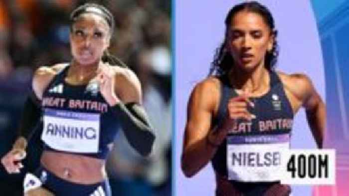 GB's Anning and Nielsen through to women's 400m semi-final