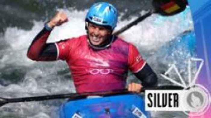 Stoke's Clarke wins silver in men's kayak cross final