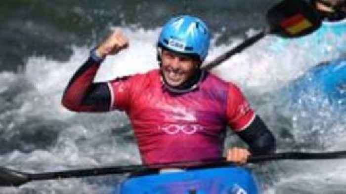 Stone's Joe Clarke wins Olympic kayak cross medal