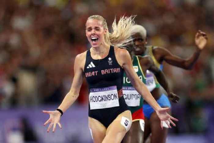 Hodgkinson storms to 800m gold at Paris 2024 Olympic Games
