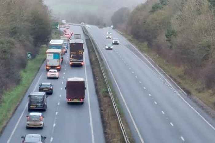 Live: A30 multi-vehicle crash shuts lane near Exeter and causes long delays