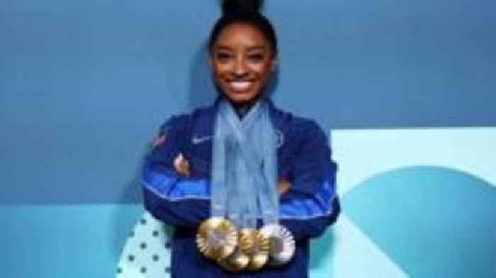 Biles achieves 'more than wildest dreams' in Paris