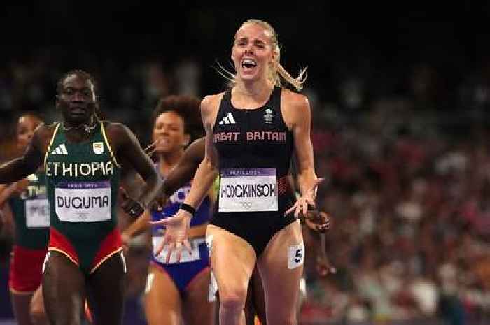 Awkward moment spotted on BBC by Olympic fans seconds before Keely Hodgkinson won 800m gold